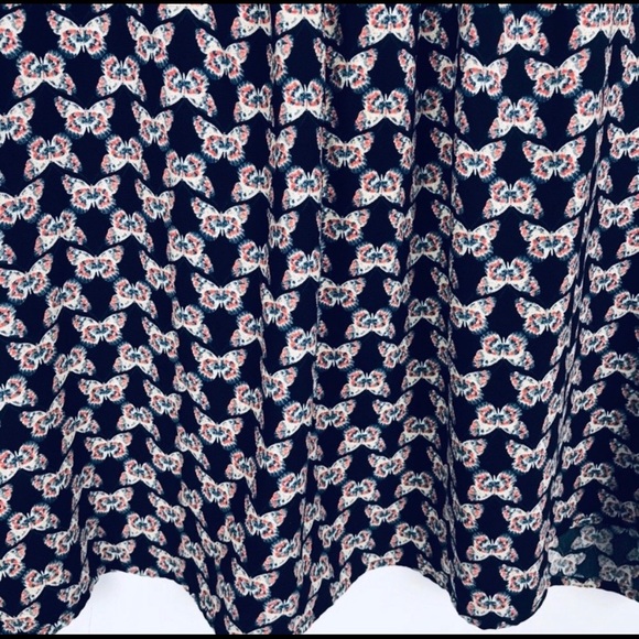 Forever 21 butterfly print blouse - Picture 6 of 8